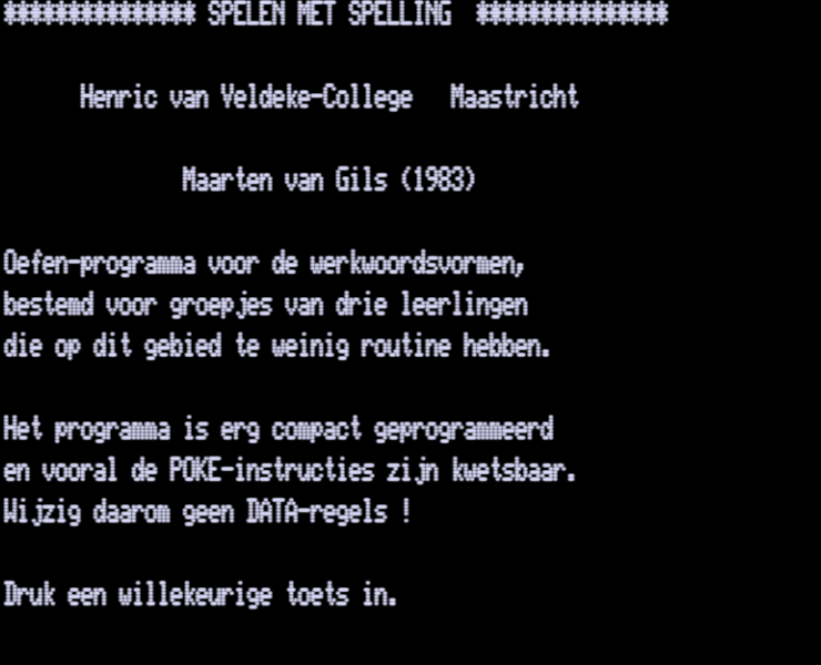 Screen shot